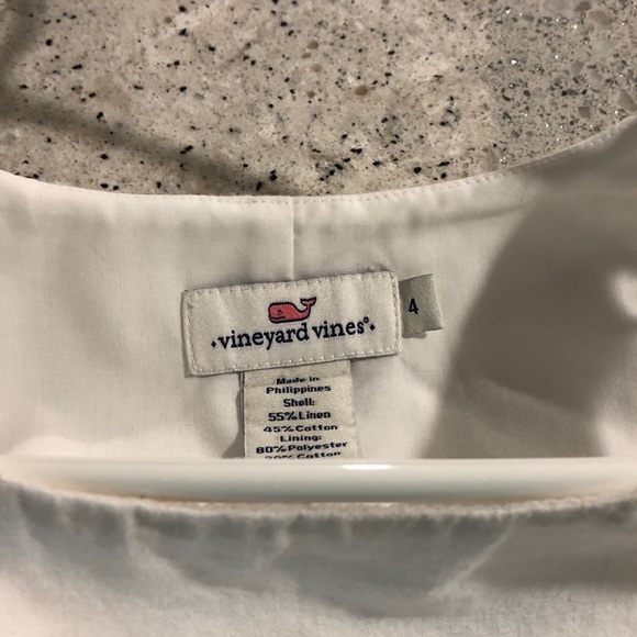 Vineyard Vines white fringe dress - Picture 3 of 3